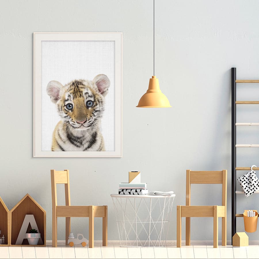 Peekaboo Tiger by Lola Peacock