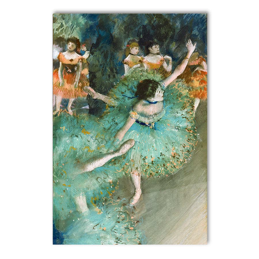 Dancer in Green by Edgar Degas