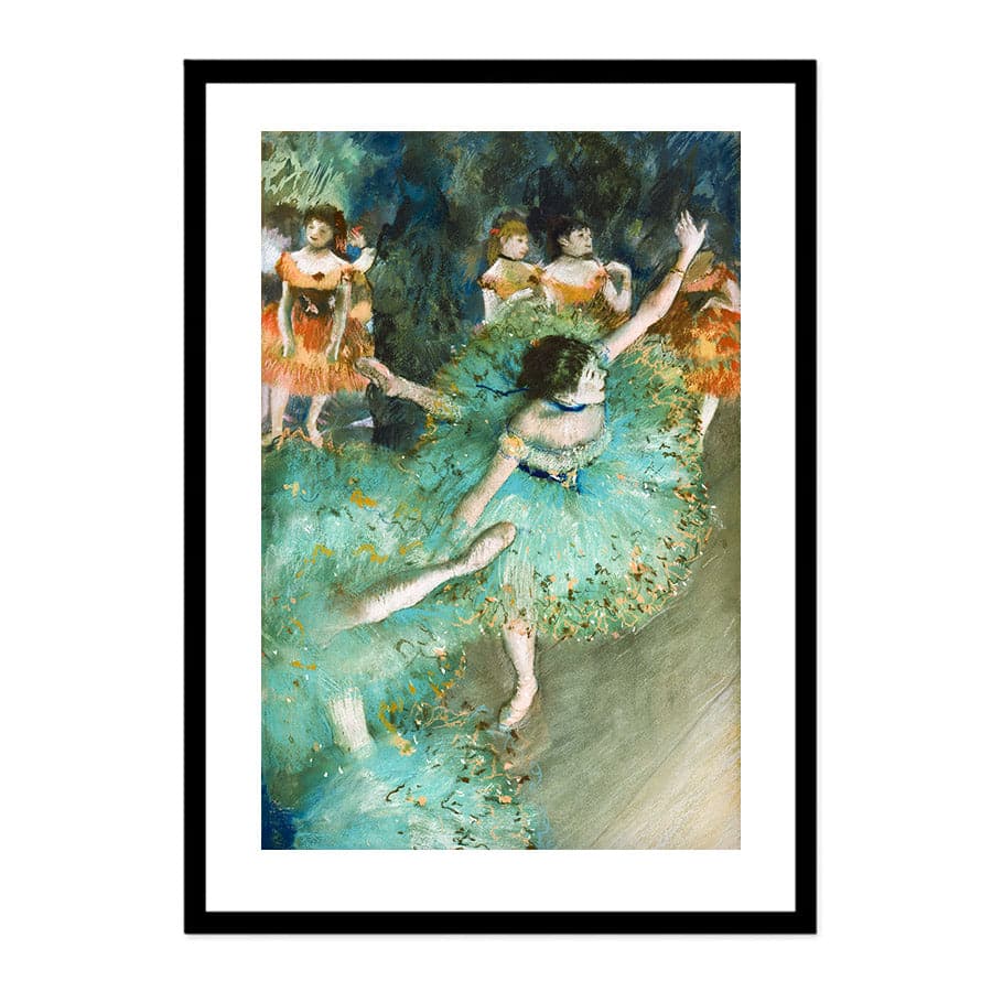 Dancer in Green by Edgar Degas