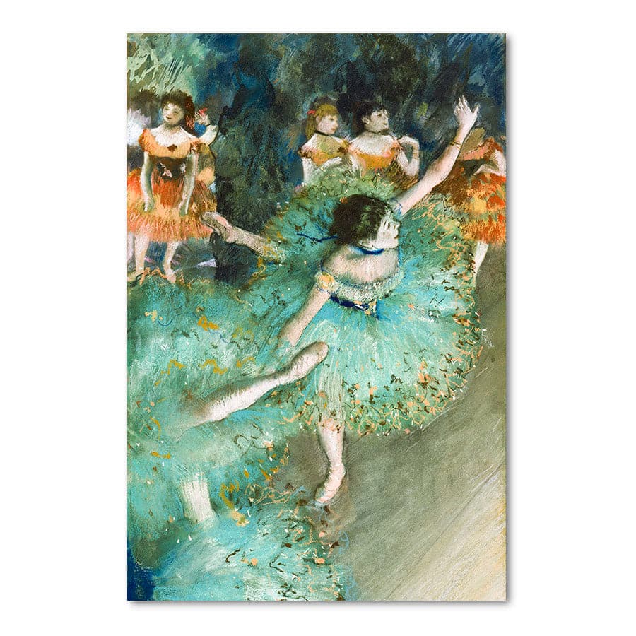 Dancer in Green by Edgar Degas