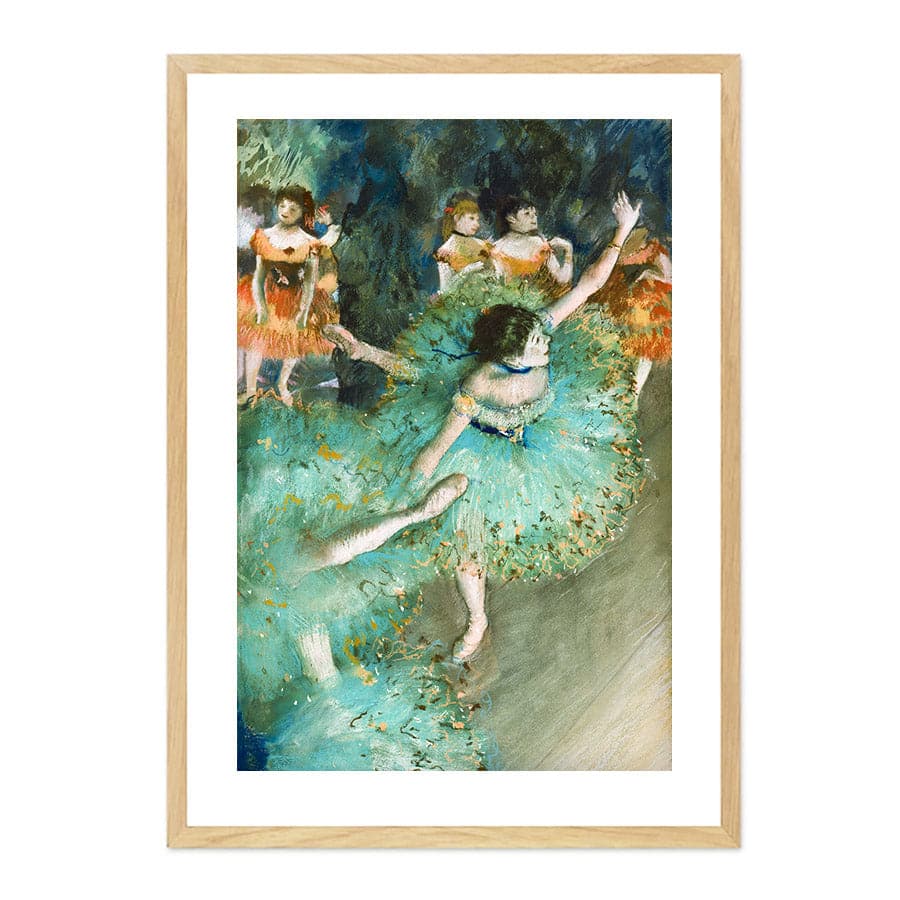 Dancer in Green by Edgar Degas