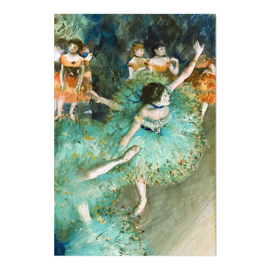 Dancer in Green by Edgar Degas