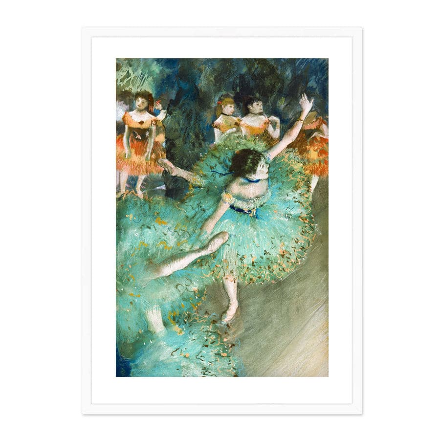 Dancer in Green by Edgar Degas