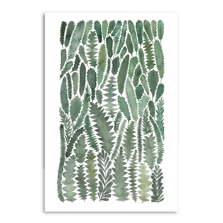Banksia Leaves by Natalie Ryan