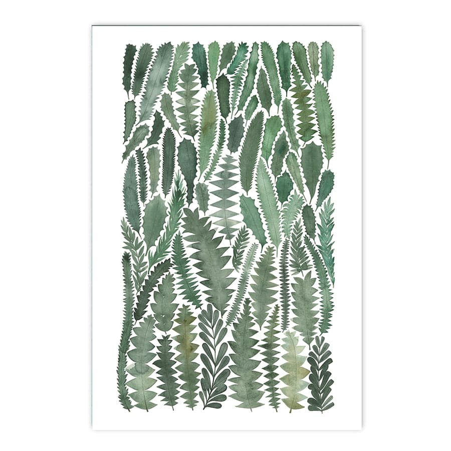 Banksia Leaves by Natalie Ryan