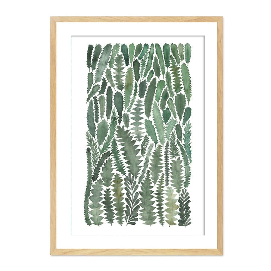 Banksia Leaves by Natalie Ryan