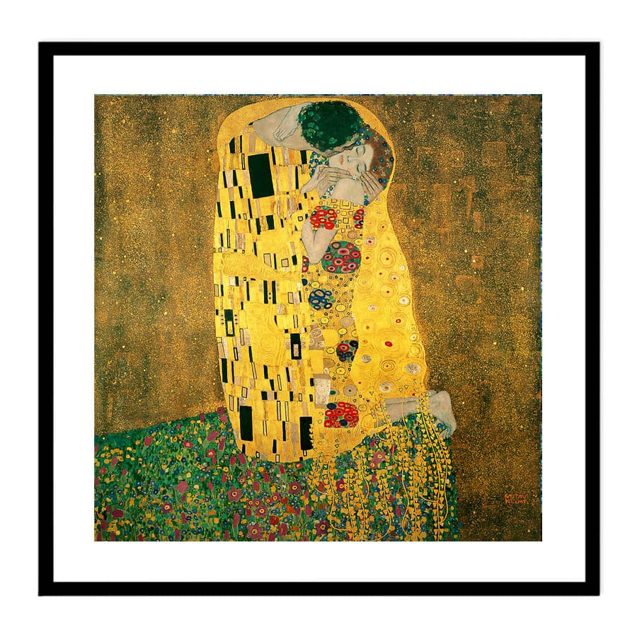 The Kiss by Gustav Klimt
