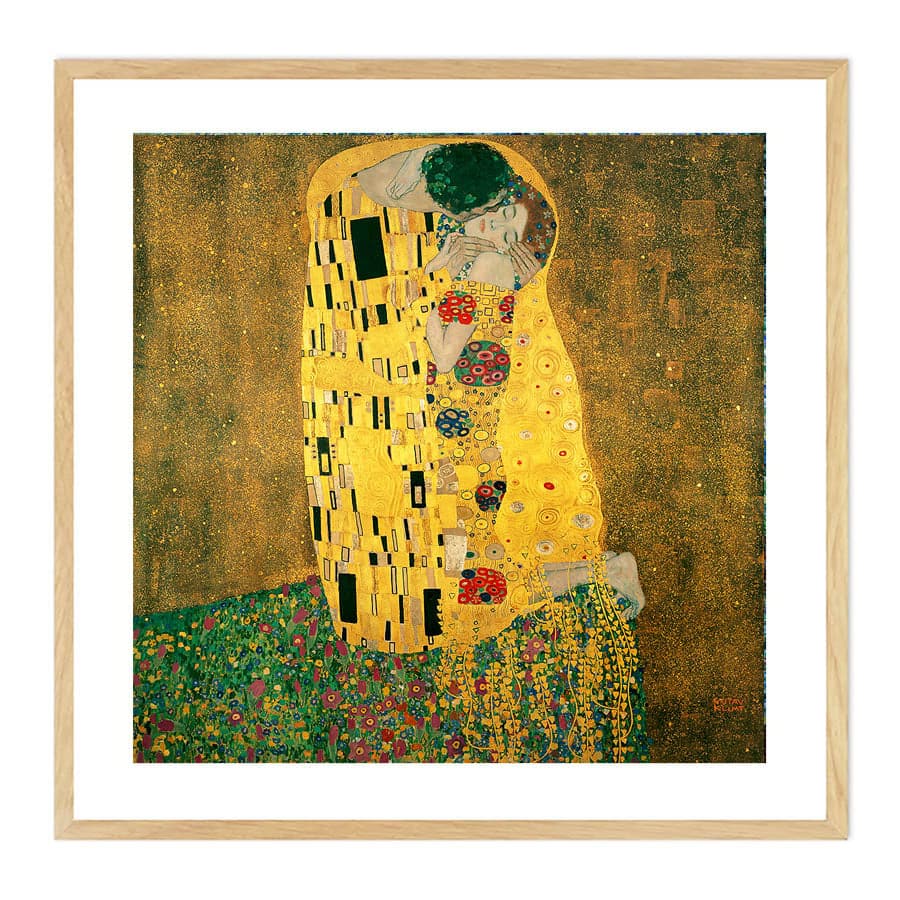 The Kiss by Gustav Klimt