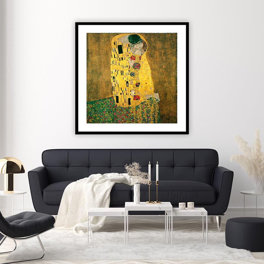 The Kiss by Gustav Klimt