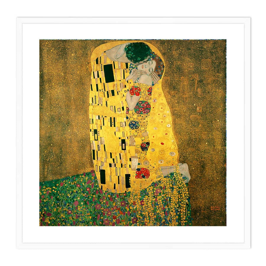 The Kiss by Gustav Klimt