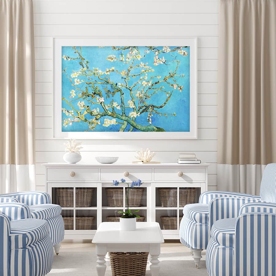 Almond Blossoms by Vincent Van Gogh