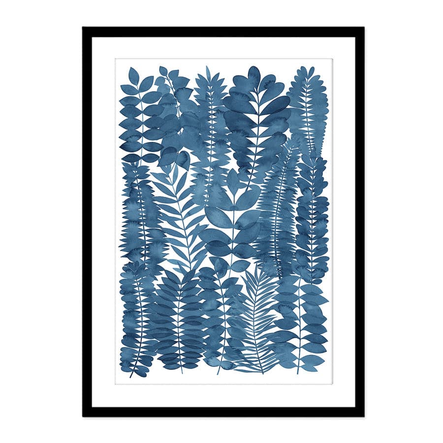 Indigo Leaf by Natalie Ryan