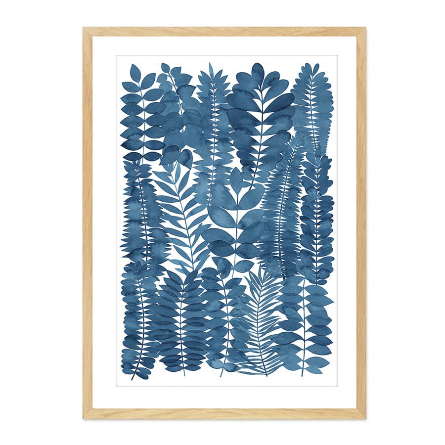 Indigo Leaf by Natalie Ryan