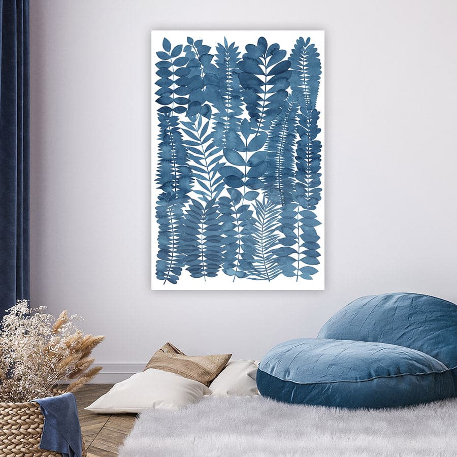 Indigo Leaf by Natalie Ryan