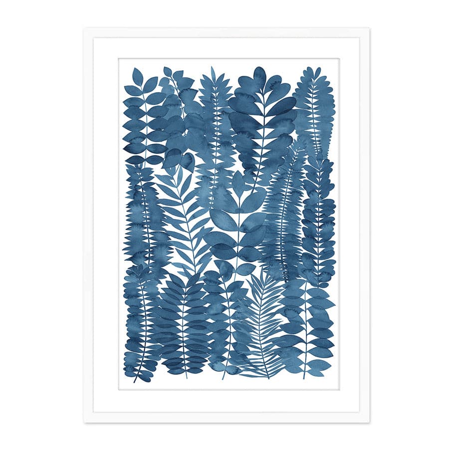 Indigo Leaf by Natalie Ryan