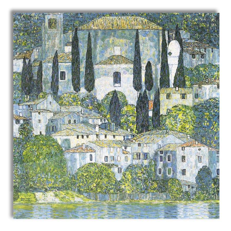Church in Cassone by Gustav Klimt