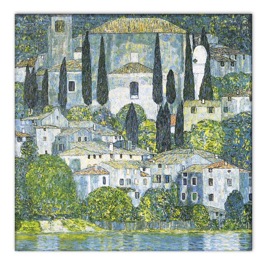 Church in Cassone by Gustav Klimt