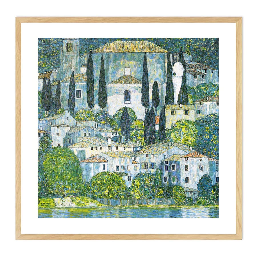 Church in Cassone by Gustav Klimt