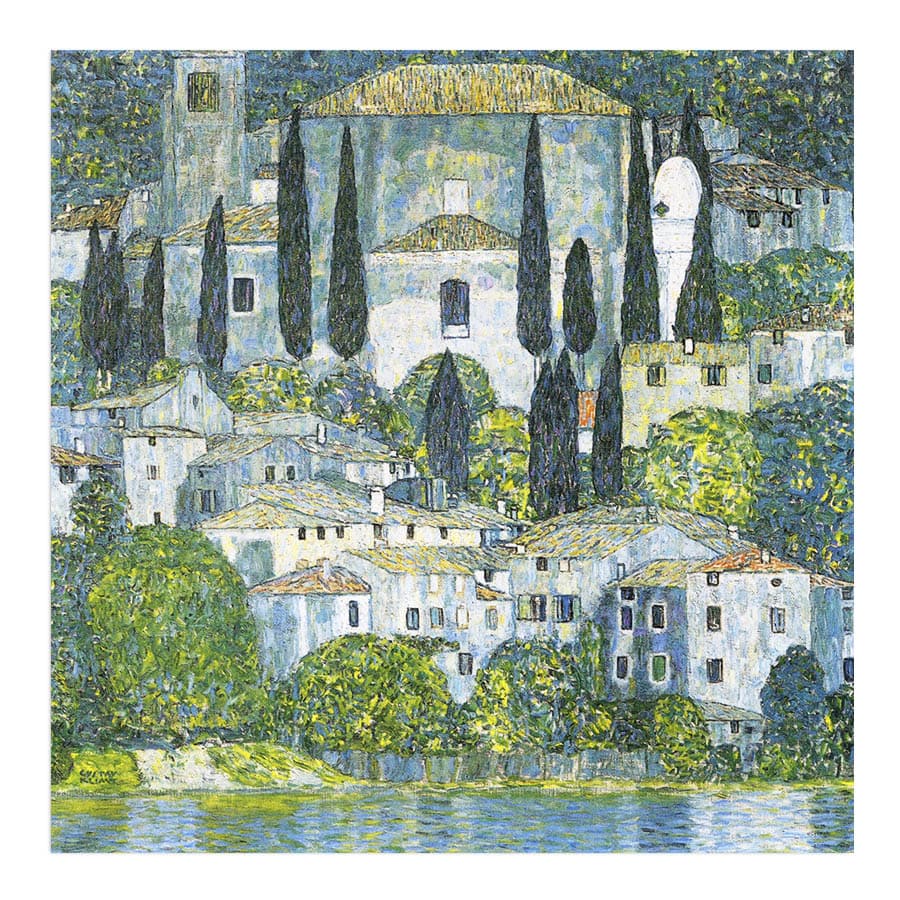 Church in Cassone by Gustav Klimt