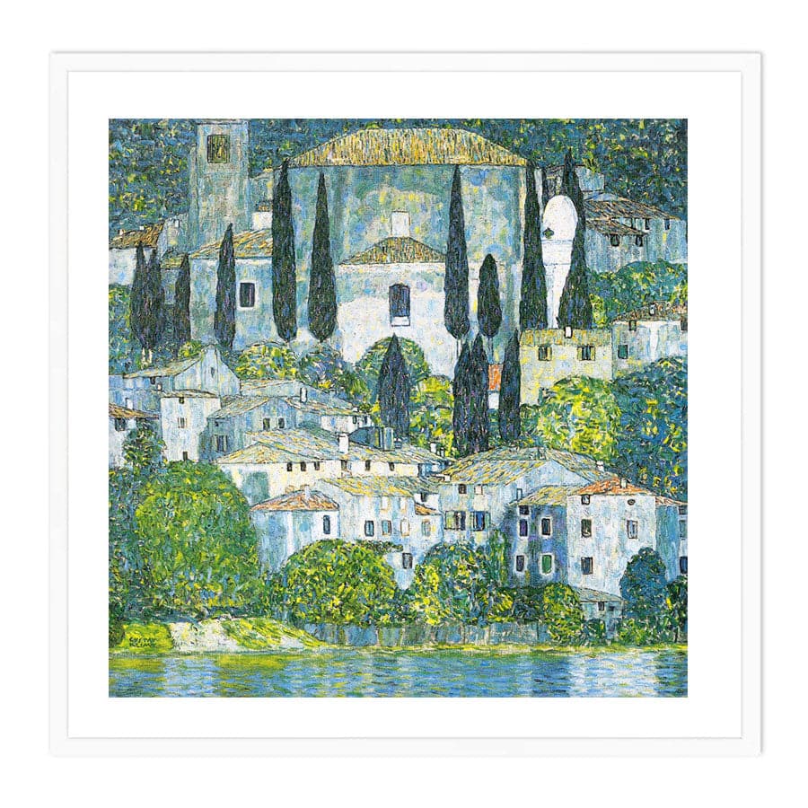 Church in Cassone by Gustav Klimt
