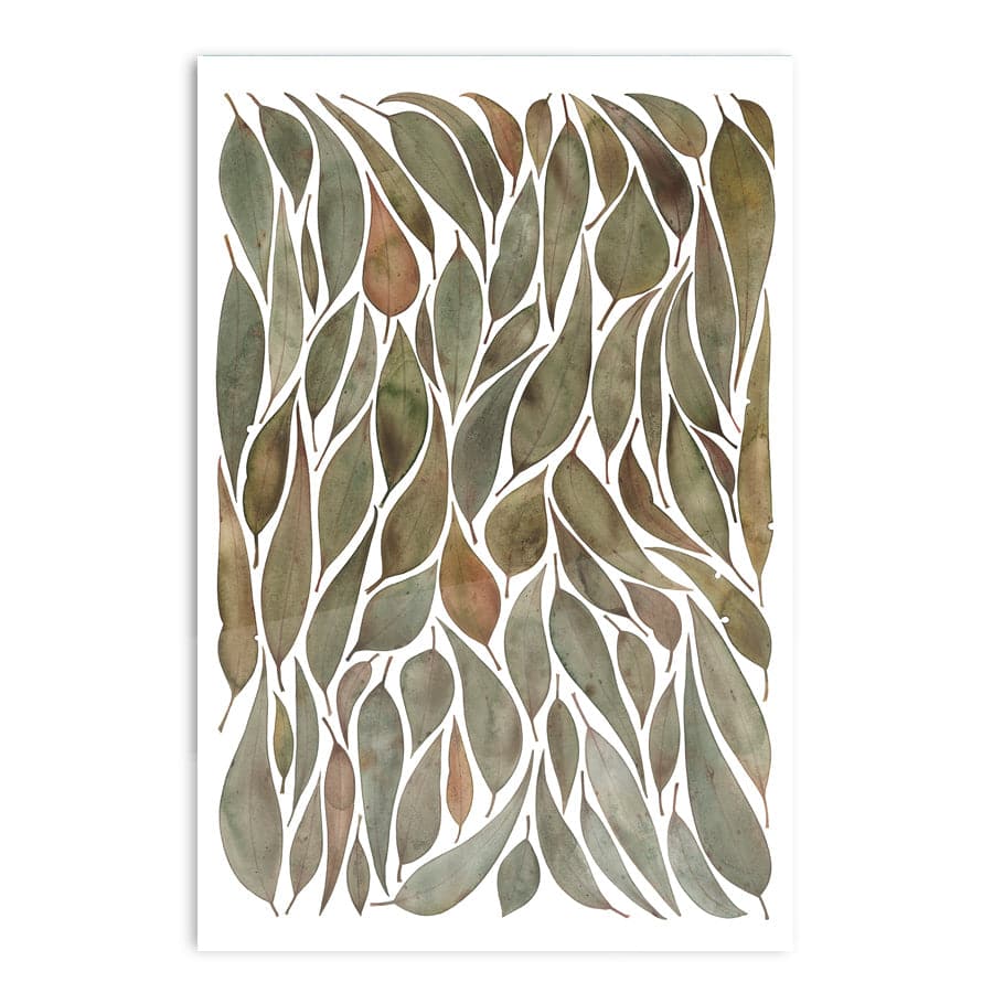 Gathered Gum Leaves by Natalie Ryan