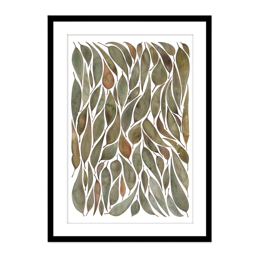 Gathered Gum Leaves by Natalie Ryan