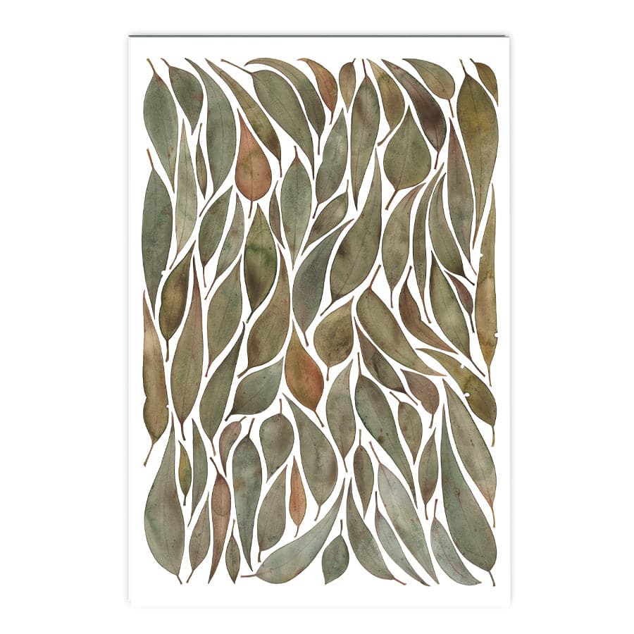 Gathered Gum Leaves by Natalie Ryan