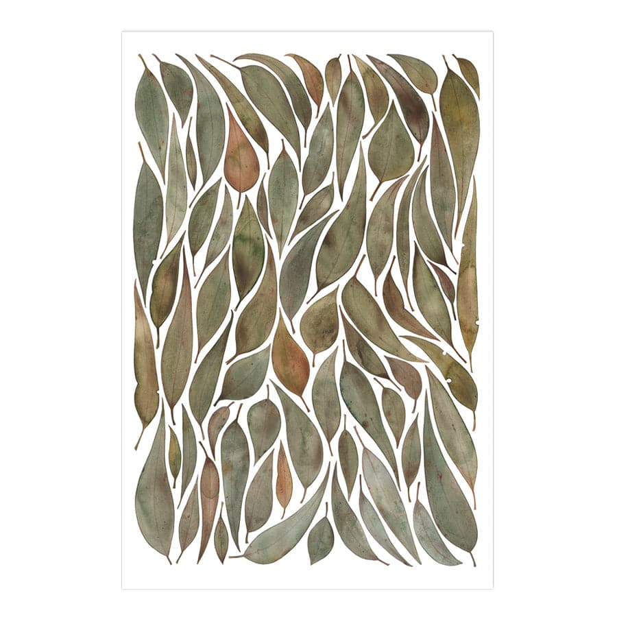 Gathered Gum Leaves by Natalie Ryan
