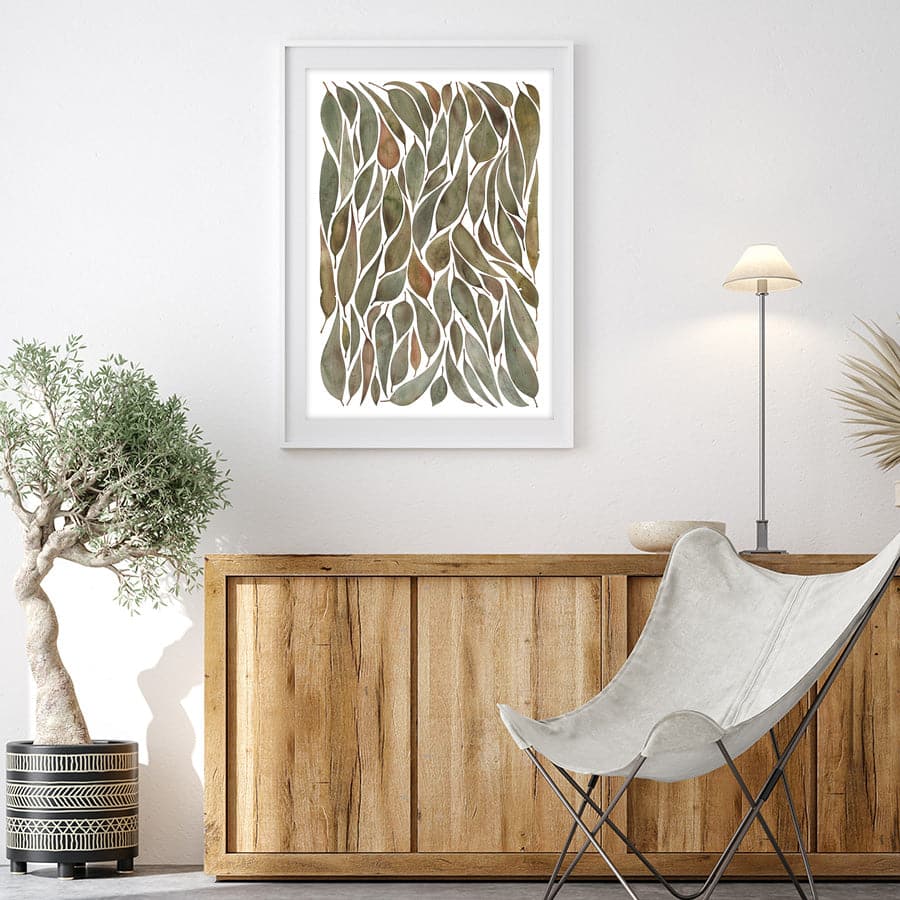Gathered Gum Leaves by Natalie Ryan