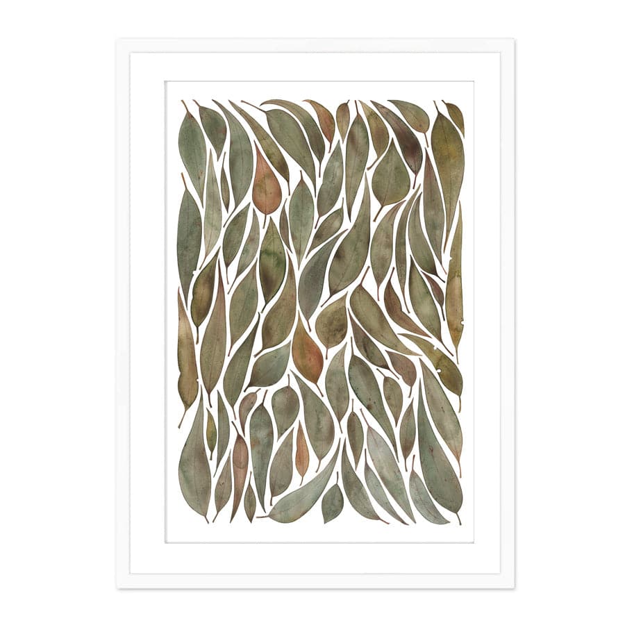 Gathered Gum Leaves by Natalie Ryan