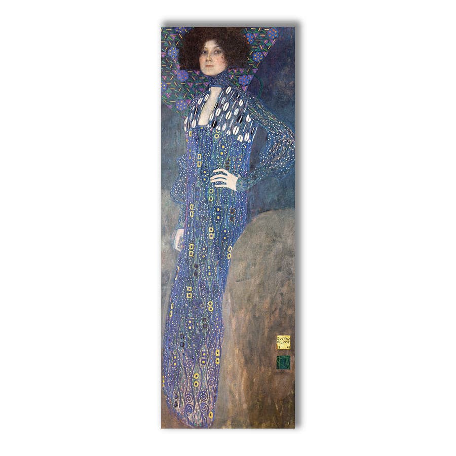 Portrait of Emilie Flöge by Gustav Klimt