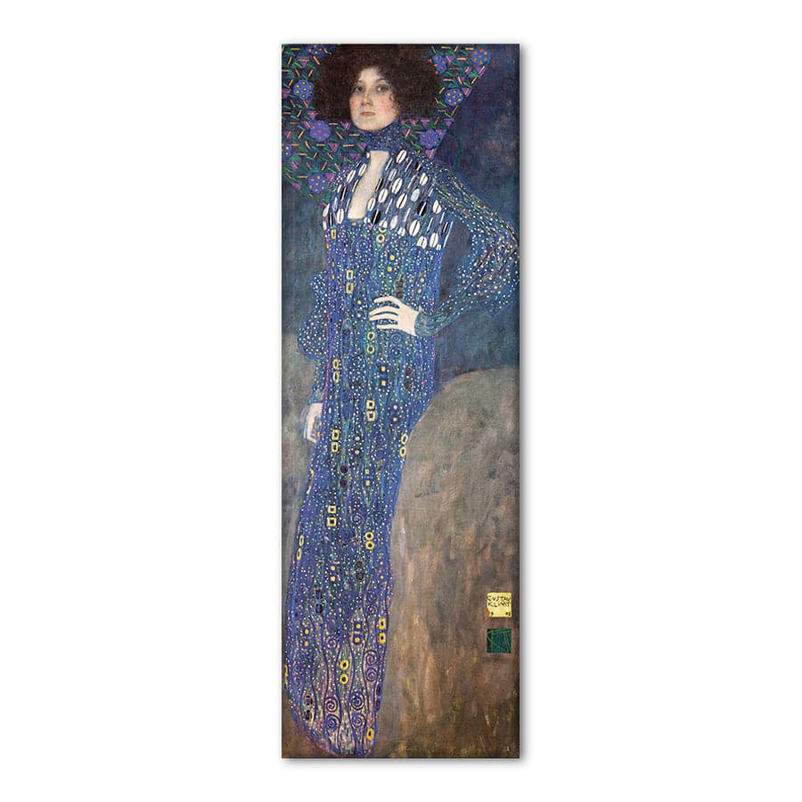 Portrait of Emilie Flöge by Gustav Klimt