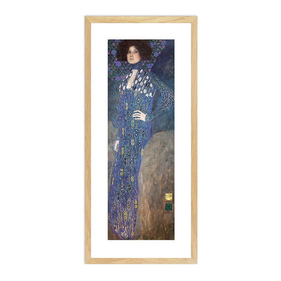 Portrait of Emilie Flöge by Gustav Klimt