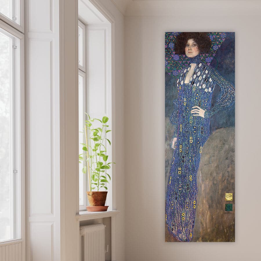 Portrait of Emilie Flöge by Gustav Klimt