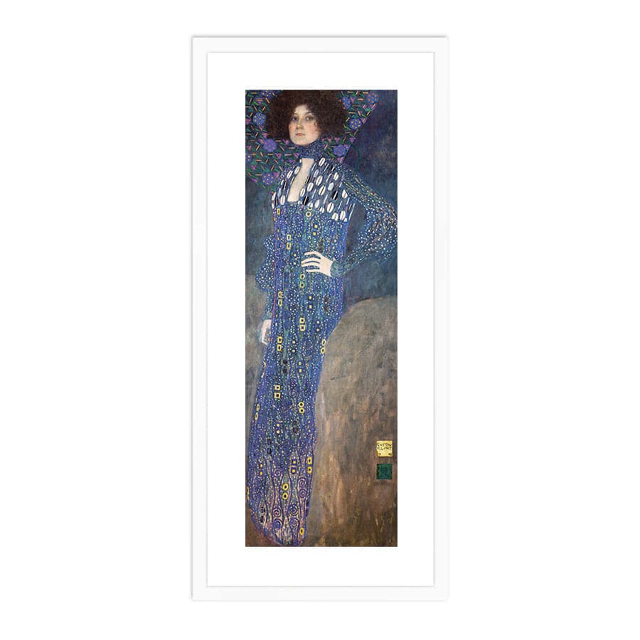 Portrait of Emilie Flöge by Gustav Klimt