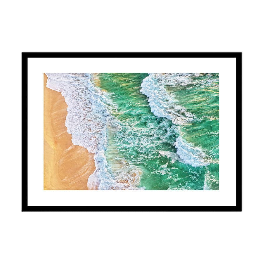 Morning Waves III, Shelly beach by Beata Young