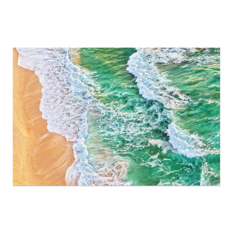 Morning Waves III, Shelly beach by Beata Young