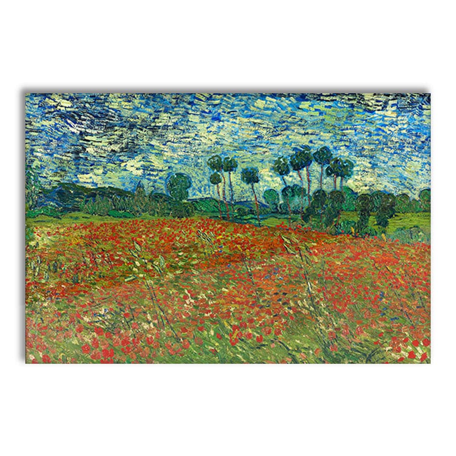 Poppy Field by Vincent Van Gogh