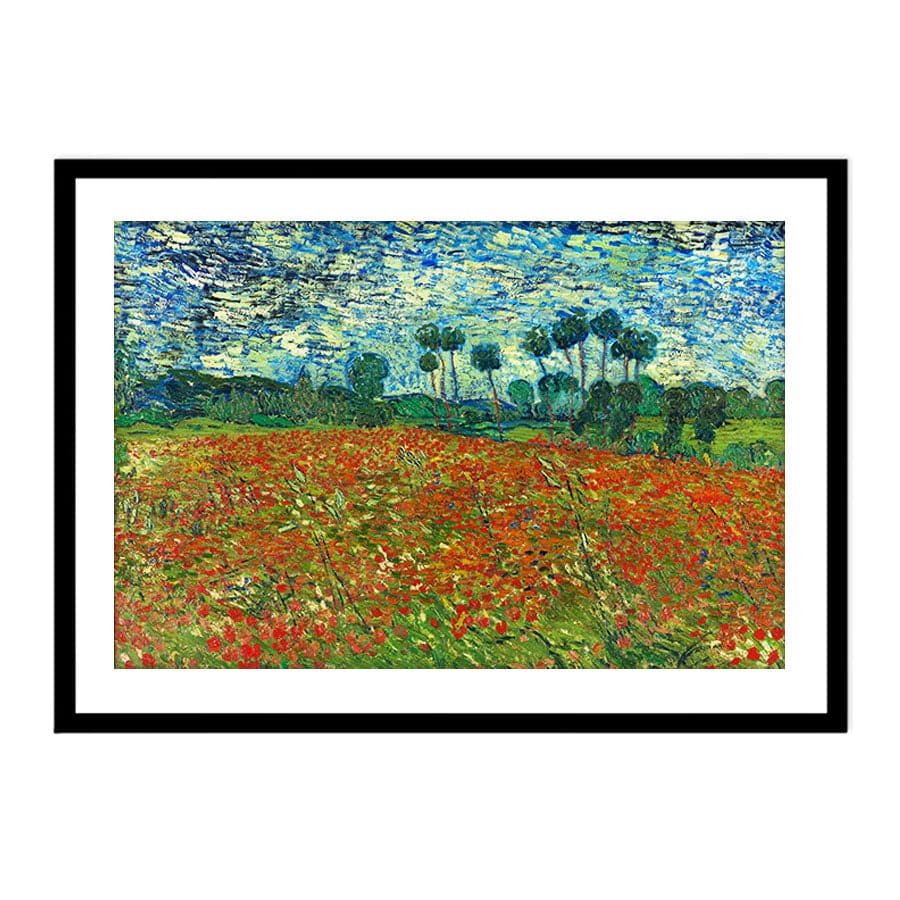 Poppy Field by Vincent Van Gogh