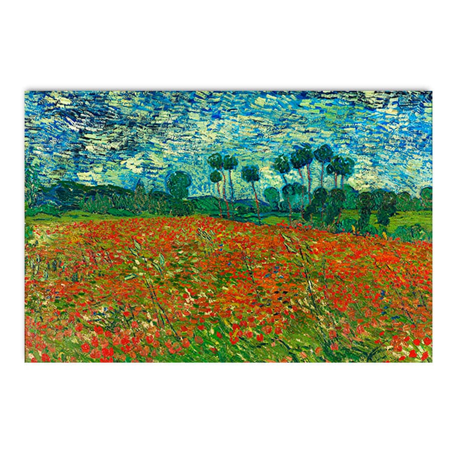 Poppy Field by Vincent Van Gogh