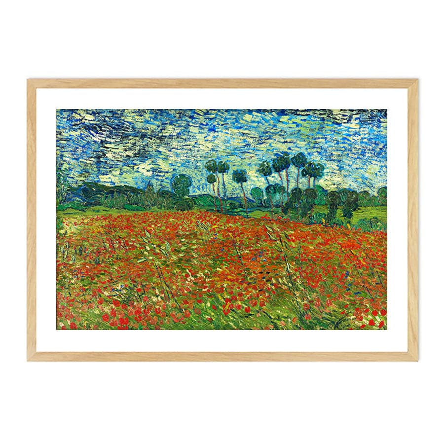Poppy Field by Vincent Van Gogh