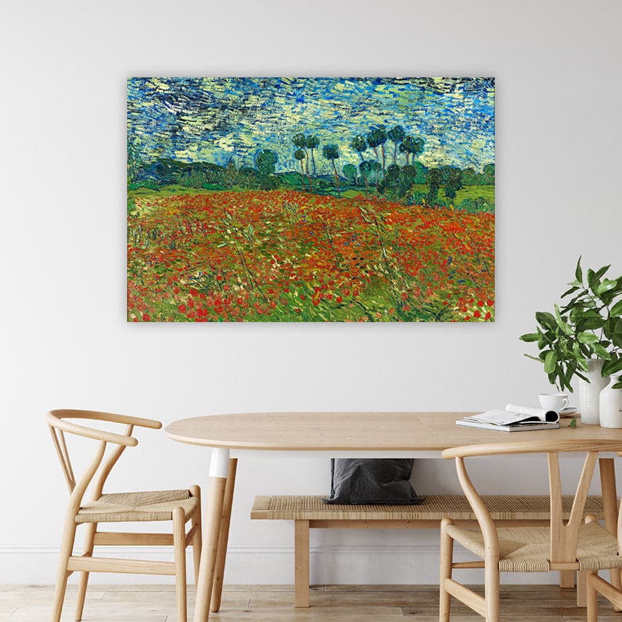 Poppy Field by Vincent Van Gogh