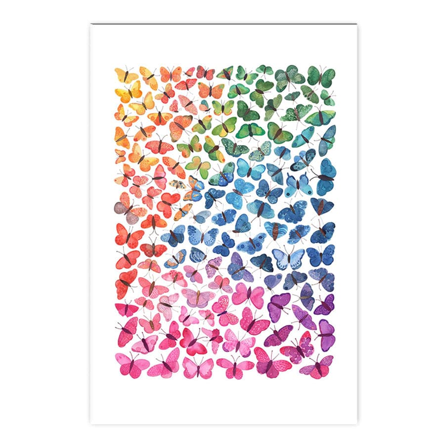 Ombre Butterflies by Natalie Ryan