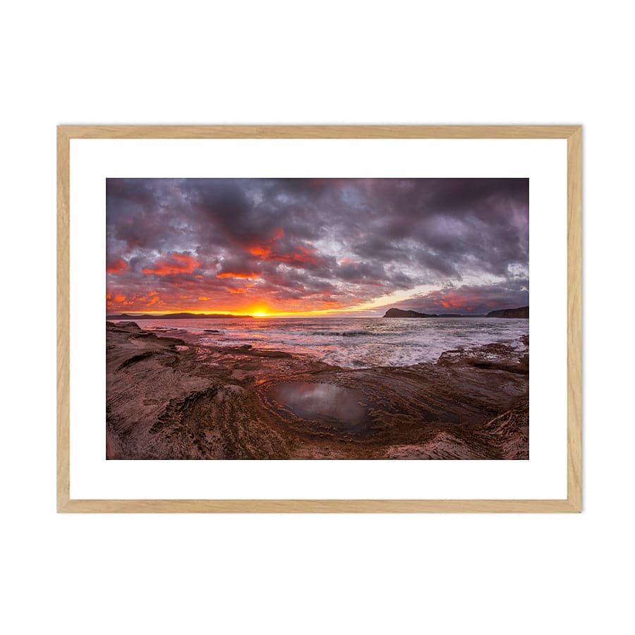 Pearl Beach Sunset by Steve Daggar