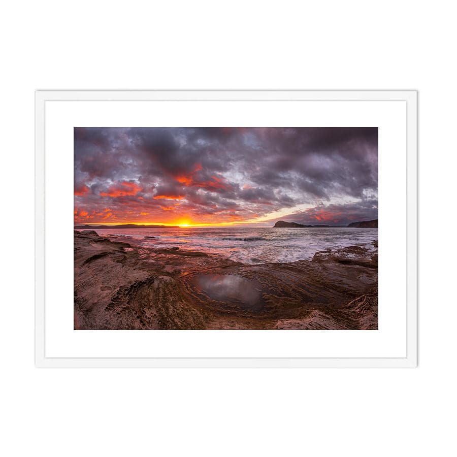 Pearl Beach Sunset by Steve Daggar