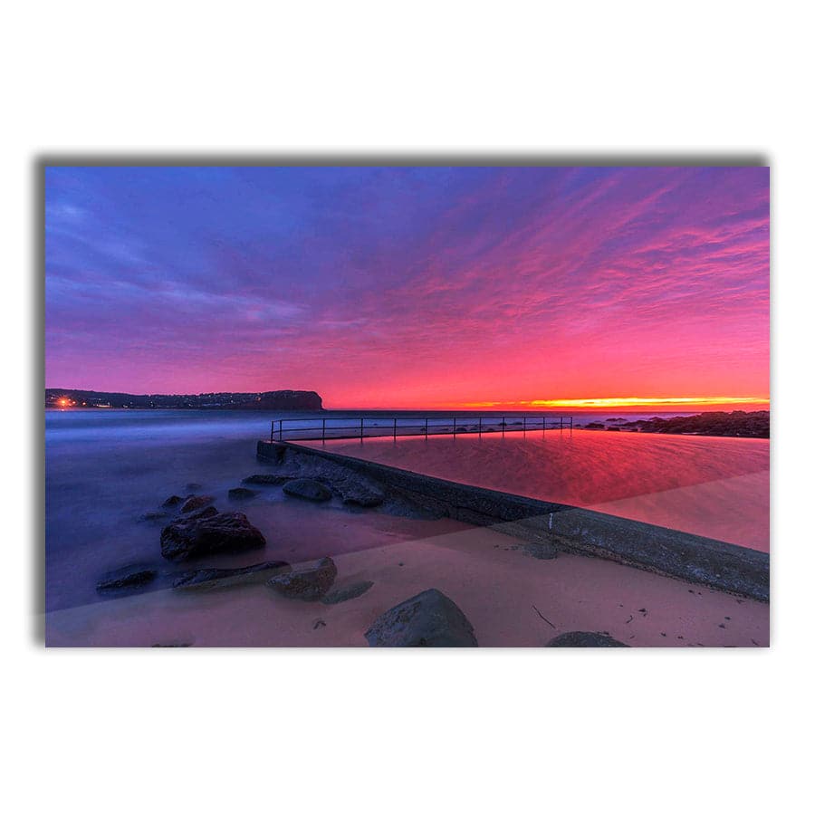 Macmasters Beach Rock Pool by TC Nguyen