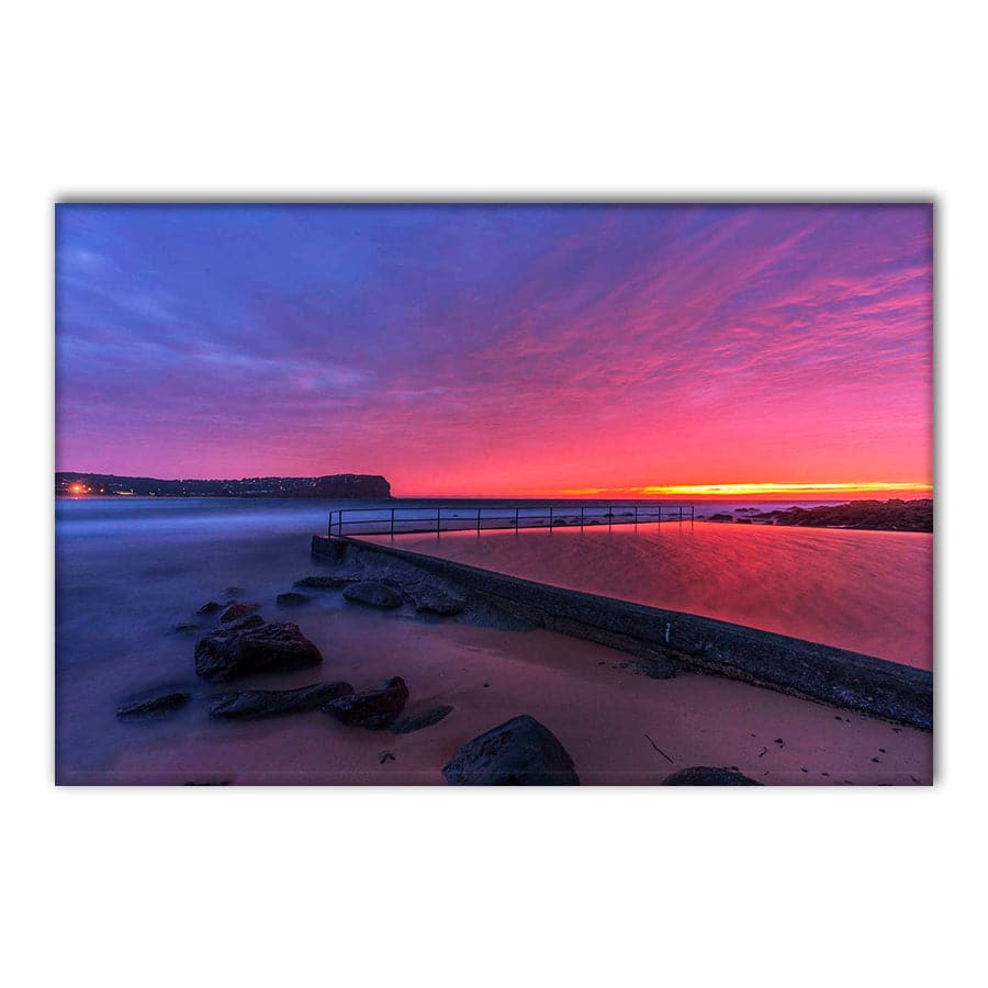 Macmasters Beach Rock Pool by TC Nguyen
