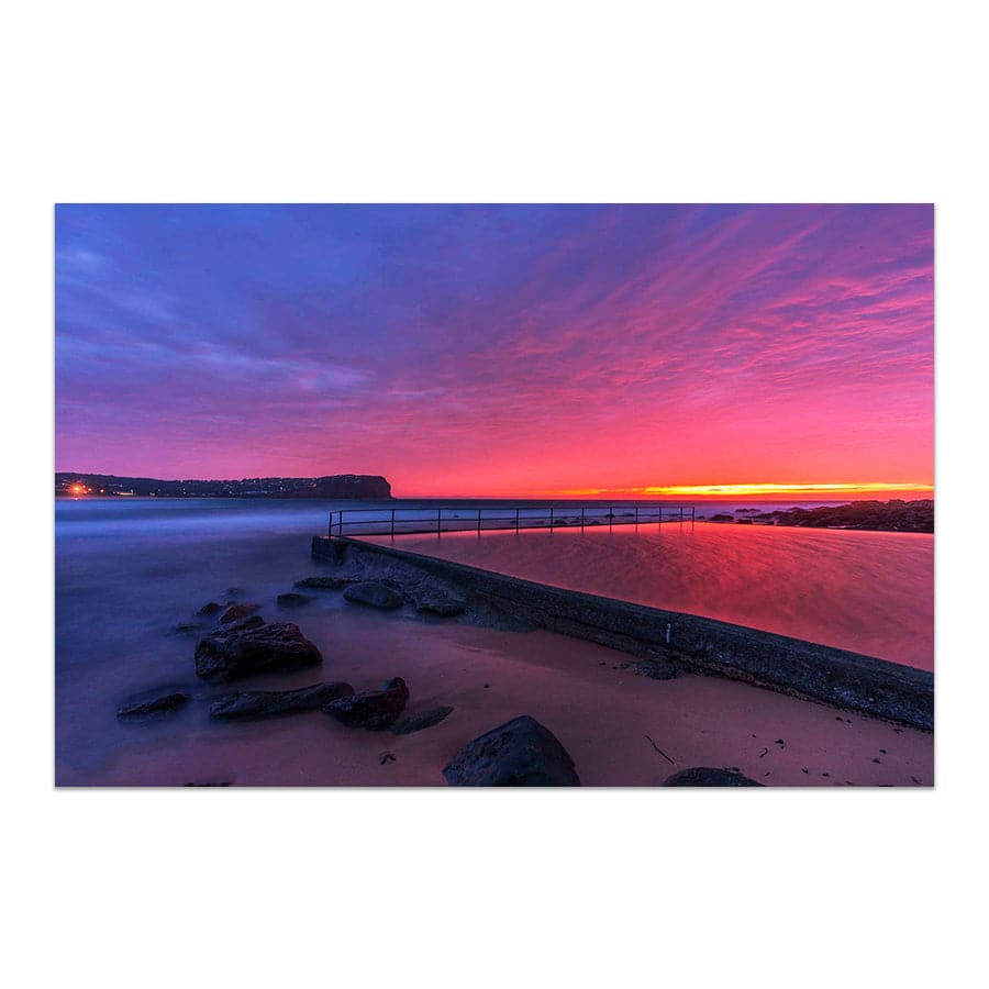 Macmasters Beach Rock Pool by TC Nguyen