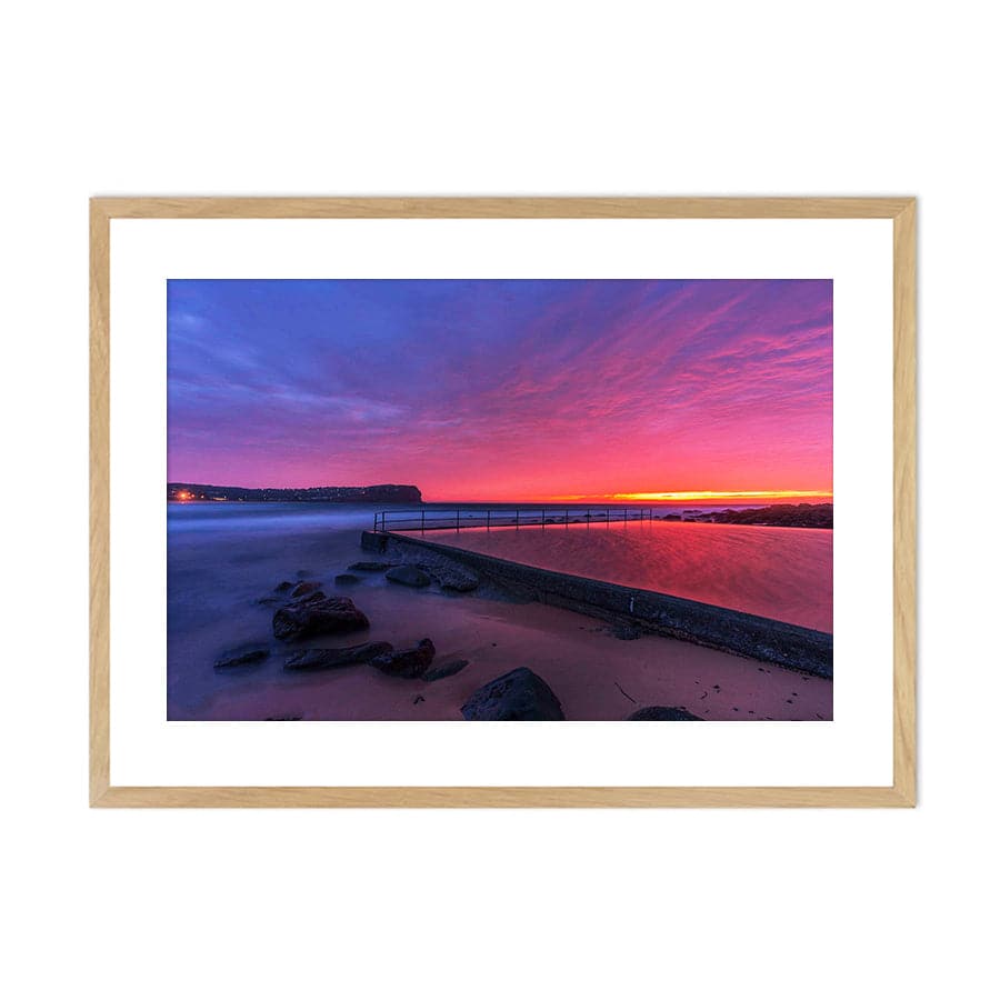 Macmasters Beach Rock Pool by TC Nguyen