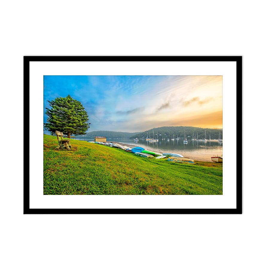 Hardys Bay Boats by Ramin Far Azin